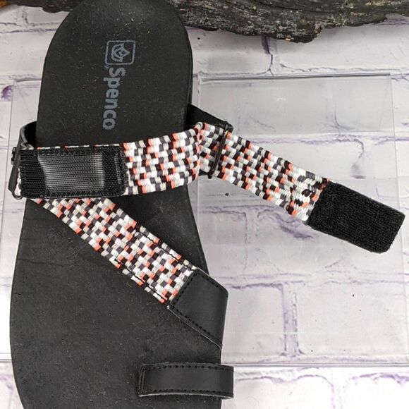 Spenco Orthotic Toe Loop Sandals - Island Slide - Picture 8 of 10
